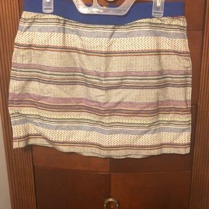 Cute multiple pattern colorful skirt!!💙💜💛